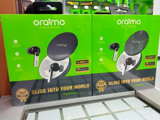 Oraimo FreePods 4 Active Noise Cancellation Easy Control image 1