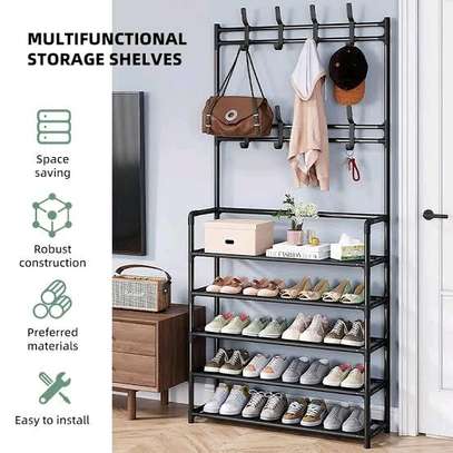 Multi-functional shoe rack image 3