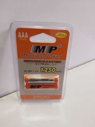 Multiple Power Rechargeable AA 1.2V MP (2 cells) 300mAh Ni- image 3