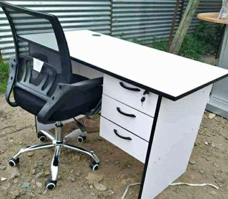 Executive and quality office desk and chair image 1
