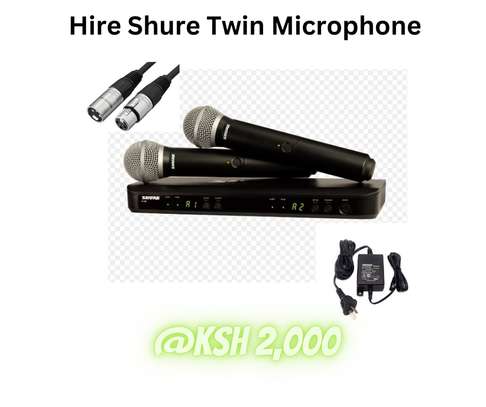 Hire Twin Microphones image 1
