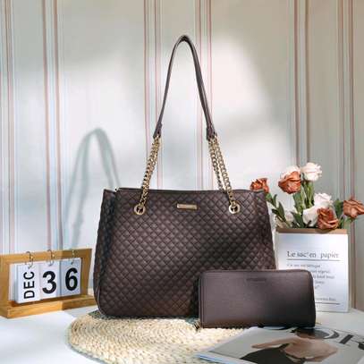 QUALITY LADIES TWO IN 1 HANDBAGS  ON OFFER image 25