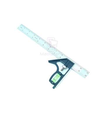 12 inch 300mm Combination Square with Built-In Spirit Level image 1