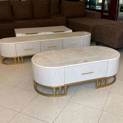 Top quality coffee table /classy TV stand image 1