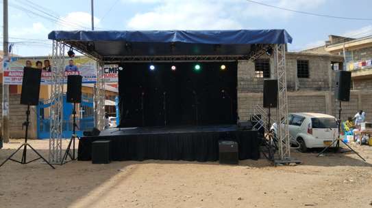 Professional Portable Stage with Sound & Lighting image 9