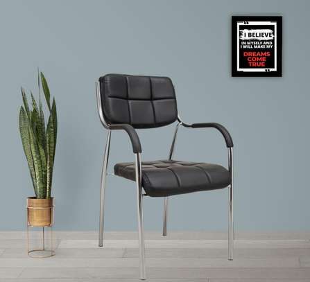 Office Chair : Medium Back Visitor Chair image 8