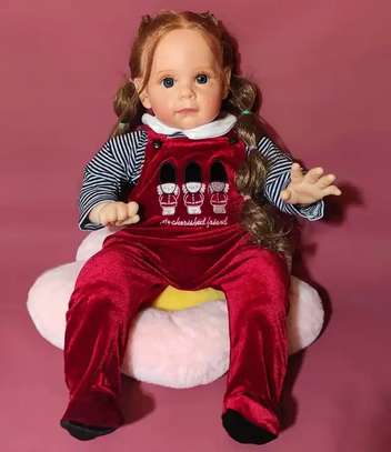 60cm R&B Christmas Gift Reborn Silicone Baby Dolls image 3