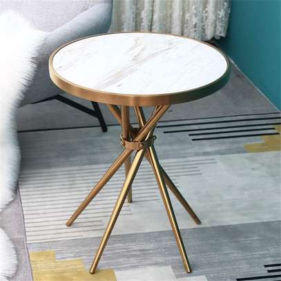 Office Table; Golden Dining Table image 1