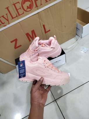 Fila Sneaker Pink Women shoes Laced image 1