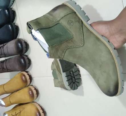 Jungle Green Slipon Men's Timberland Premium Boots image 2