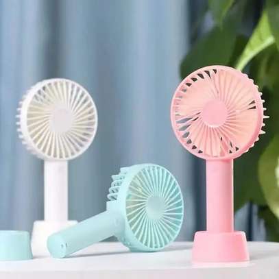 3 Speed Personal Fan with stand - Rechargeable image 1
