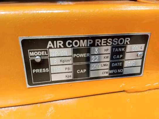 Girasol 100l 3hp with double piston air compressor image 2