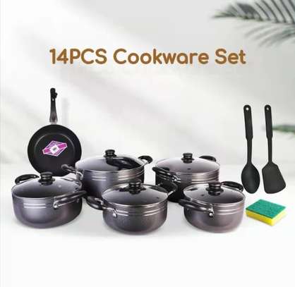 14pcs TC Cookware sti… image 1