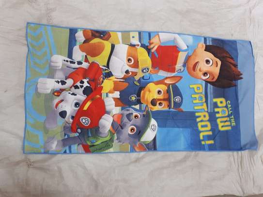 Cartoon themed cotton towels image 3