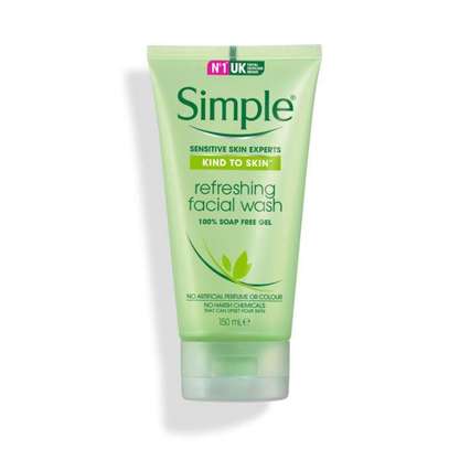 Simple Refreshing Facial Wash 100% Soap Free image 1