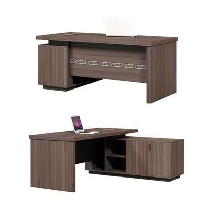 Office Desk: 1.8m Modern Luxury L-shaped Executive Desk image 4