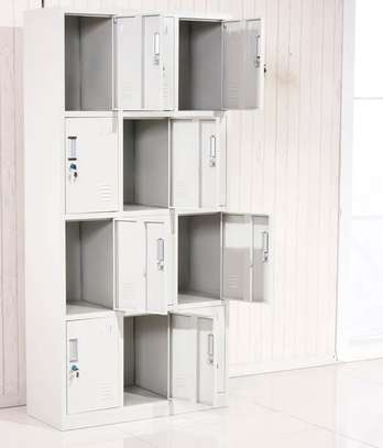 Office Cabinet: Staff 15 Locker File Cabinet image 3