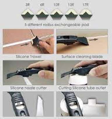 Caulking Tool Kit & Silicone Scraper Tool Kit , 3 in 1 image 5