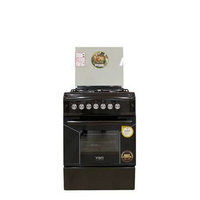 VON 60×60 Free Standing 3 Gas Burner +1 Electric Cooker Oven image 3