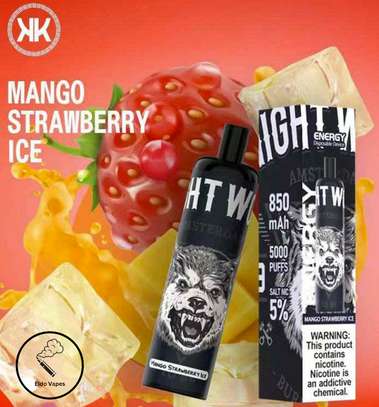 KK Energy 5000 Puffs Vape - Mango Strawberry Ice image 1