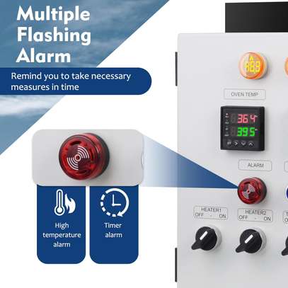 Control Panel for Powder Coating Oven (240V 50A) image 4