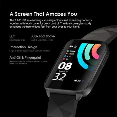 Oraimo Silver Edition Smart Watch 1.69'' IPS Screen IP68 image 2