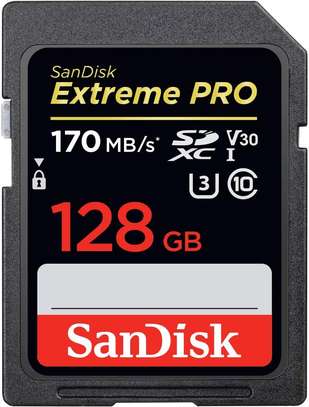 SanDisk Extreme Pro SDXC UHS-I U3 A2 V30 128GB image 1