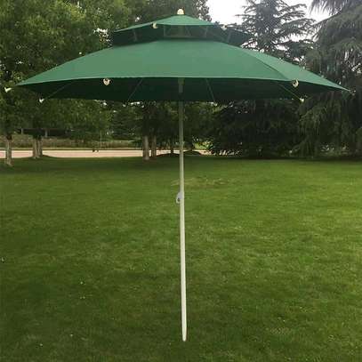 Double Layer Strong Sturdy Outdoor Beach Umbrella image 3