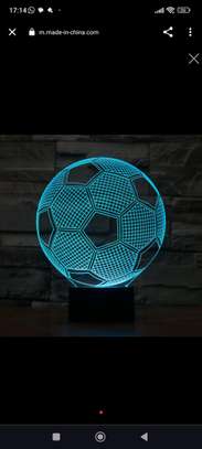 3D football illusion acrylic light image 2