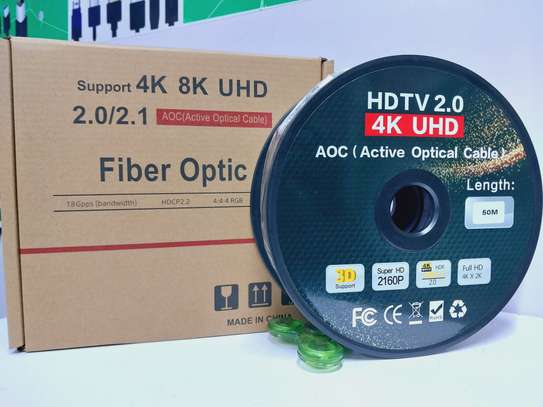 Hdmi Optical Fibre Cable - 4k X 8k 2.0 Uhd - 50m image 2