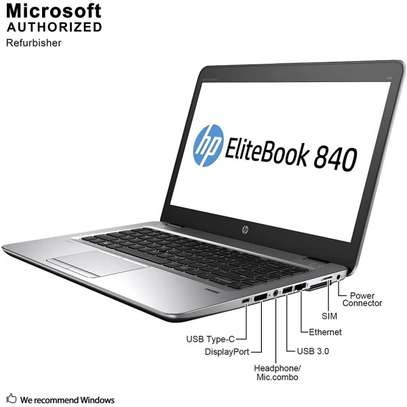 HP EliteBook 840 G3 14”  i5 8GB RAM 256GB SSD image 2