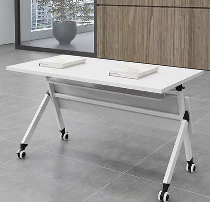 Office Desk: Mobile Foldable Conference Table image 5