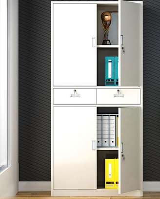 Office Cabinet: Four Lockable Doors Cabinet image 3