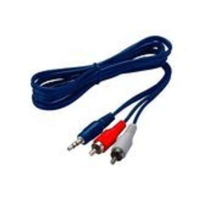 Generic 3.5mm Jack Aux To 2 RCA Audio Cable image 1