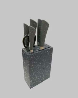 7in1 knife set with stand image 1