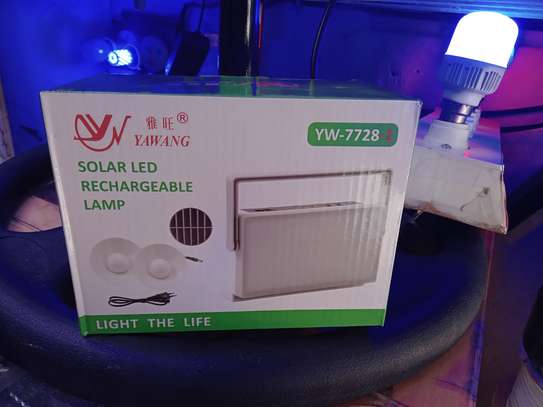 Solar led rechargeable light image 1