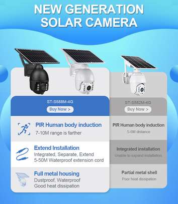 4G Solar PTZ Camera With Night Vision(Brand New) image 8