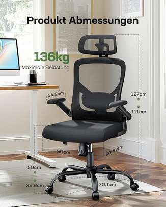 Full Back Ergonomic Mesh Swivel Chair image 5