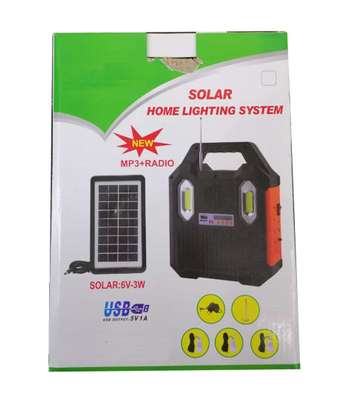 Solar Home Lighting Kit With Fm Radio image 1