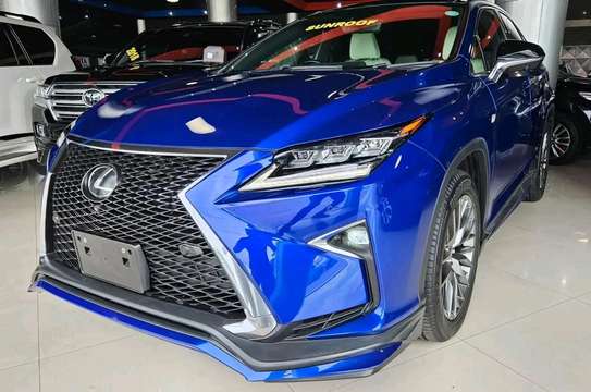 Lexus RX200t blue 2018 Sunroof image 4
