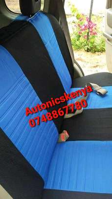 5 Seater Full Set Fabric (Cotton & Polyester)Car Seat Covers image 6