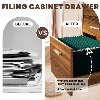 Office Cabinet; Stylish Moveable Office Cabinet(3 Drawer) image 5
