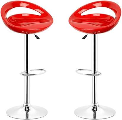 Ideal Simple Style Adjustable Swivel Barstool image 2