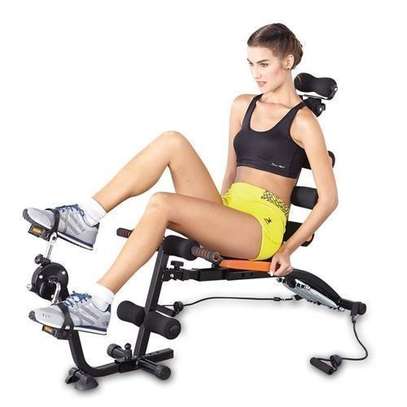 Six Pack Care Six Pack ABS Fitness Bench Machine With Pedals image 3