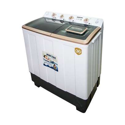 Bruhm washing machine 12kg semi automatic image 1