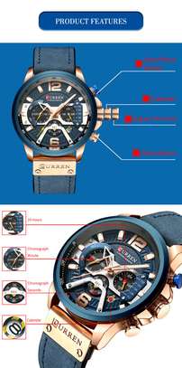 8329 Quartz Watch Business Men Simple Sport  Men's Watch image 2