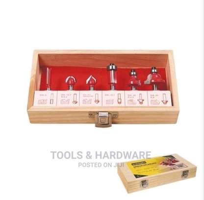 6 Piece Router Bit Set image 1