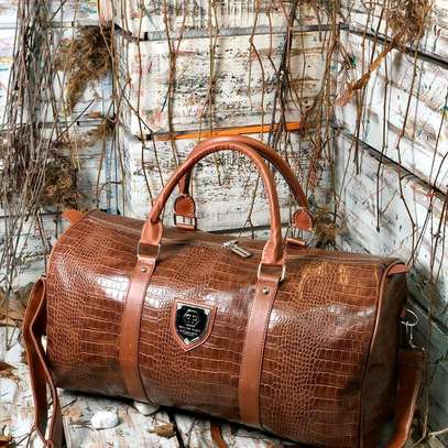 ITEM: *_Leather Duffle Bags._*???? image 8