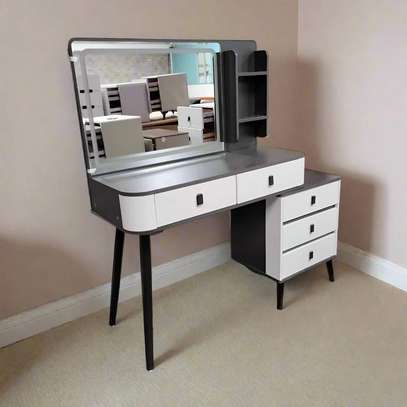 Dressing Table : Bedroom Vanity Dresser With  LED Light image 6