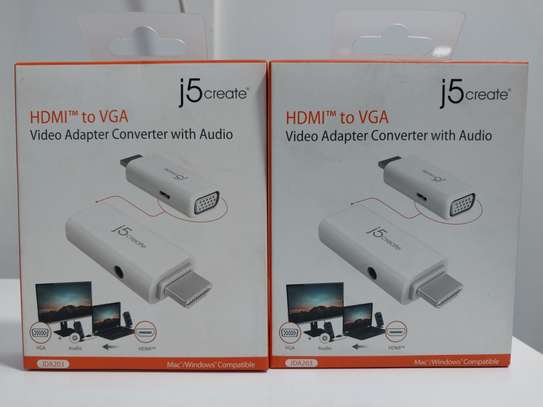 j5create  HDMI to VGA Video Audio Adapter (JDA203) image 3
